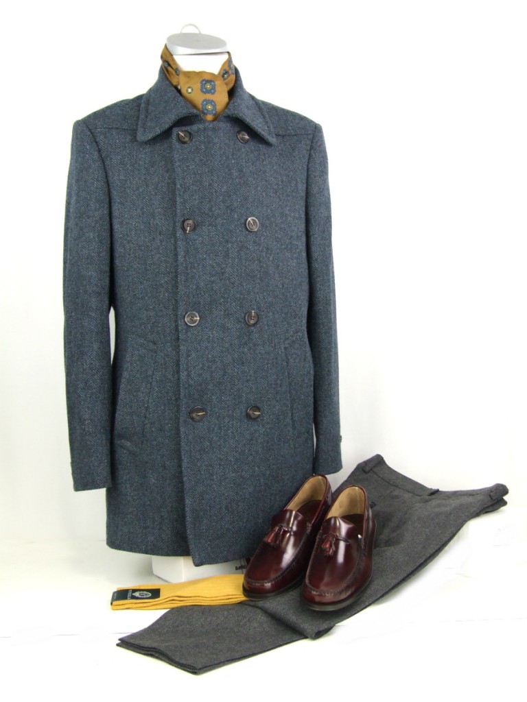 mod shoes loake geogretowns oxblood with gibson clothes
