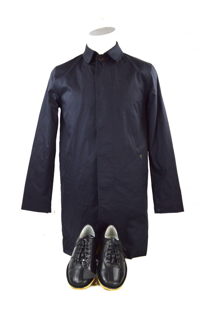 15 mod shoes blue long winter jacket with black bowling shoes