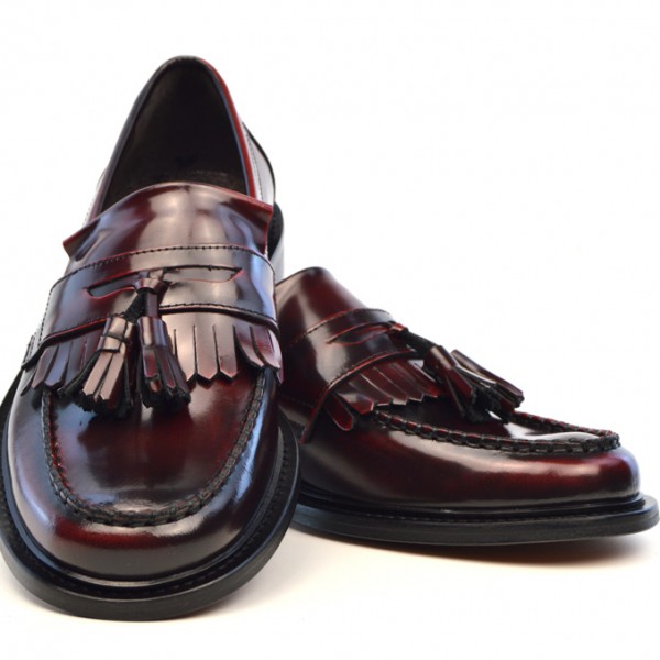 ox blood loafers