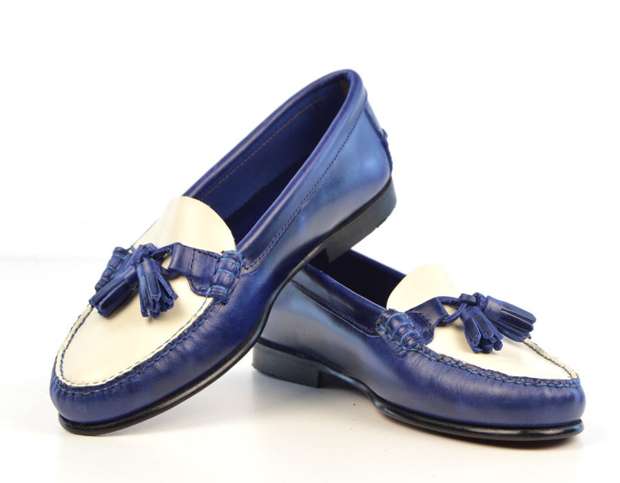 blue and white loafers blue white tassel loafer with leather sole the blue and white loafers blue white tassel loafer with leather sole the