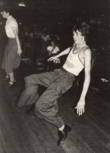 mod shoes -Dancer at Northern Soul