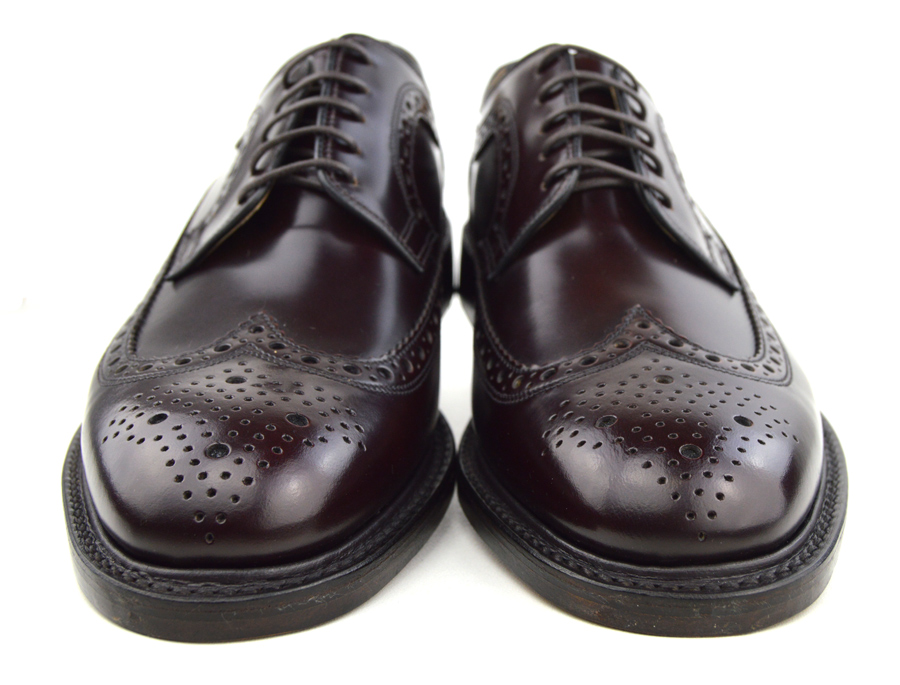 loake oxblood shoes