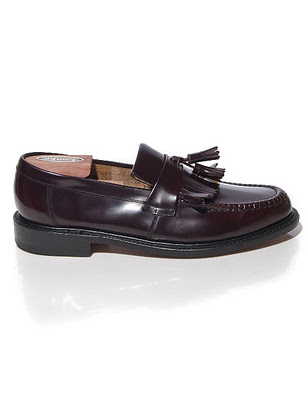 loake oxblood loafers