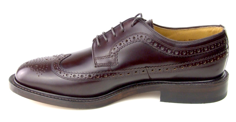 loake oxblood shoes