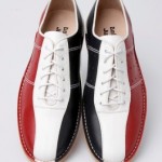 mod shoe two colour bowling shoes