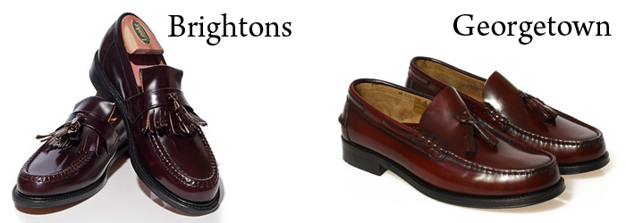 loake oxblood loafers