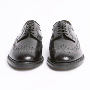 Loake Royal Black Brogues – Mod Shoes