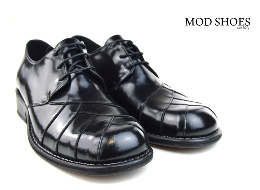 modshoes northern soul shoes zodiac in black 07 Mod Shoes