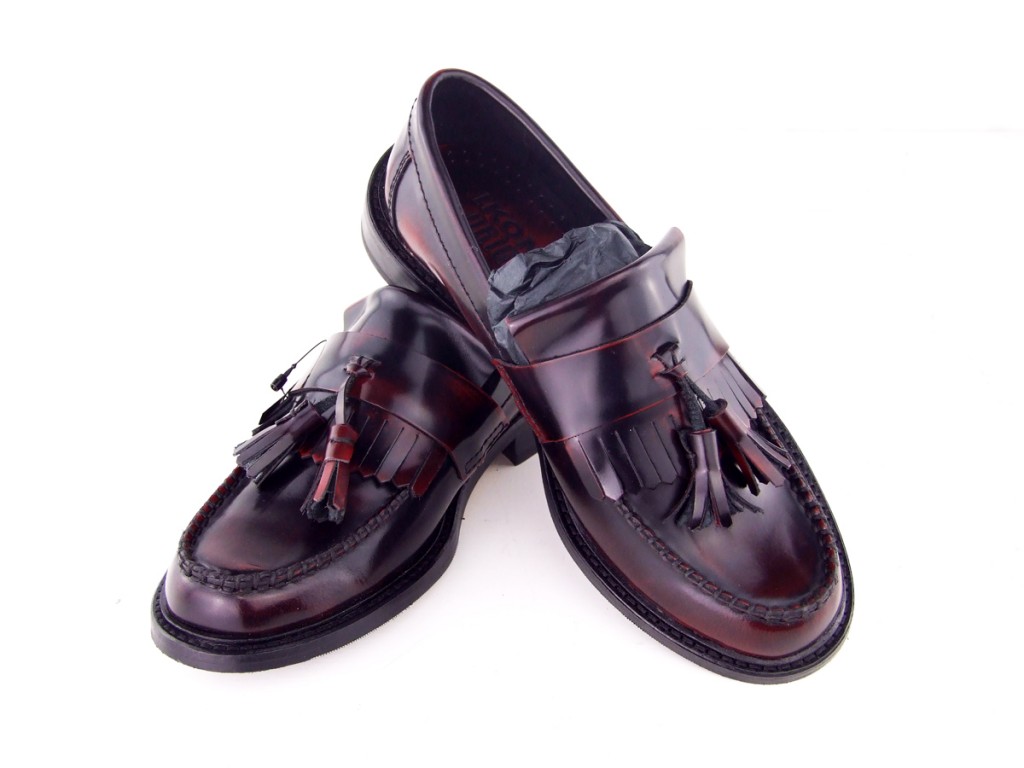 20 mod shoes womens tassel loafers oxblood ska nothern soul shoes 02