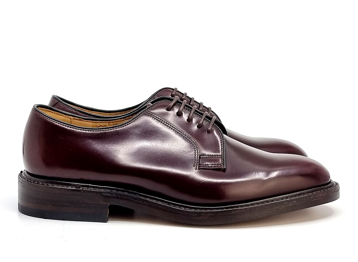 771 Loake Oxblood / Burgundy Lace Ups – Mod Shoes