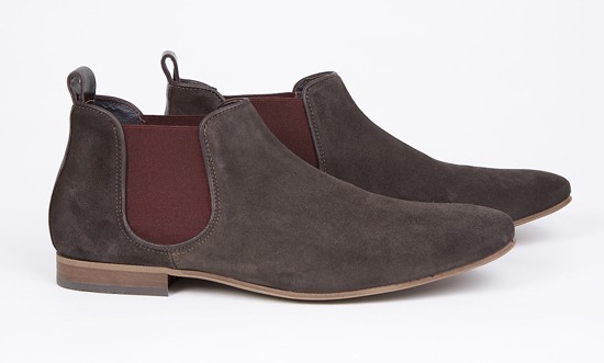 mod shoes mod chelsea boots KINGS-ROAD-BRN-001