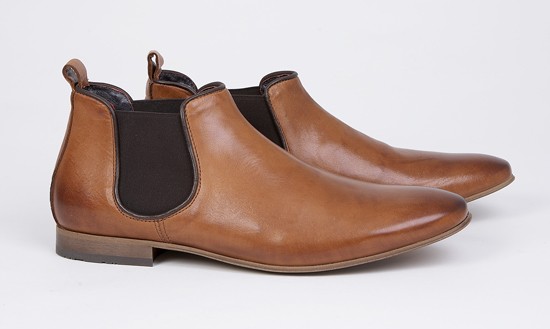 mod shoes mod chelsea boots KINGS-ROAD-TAN-001