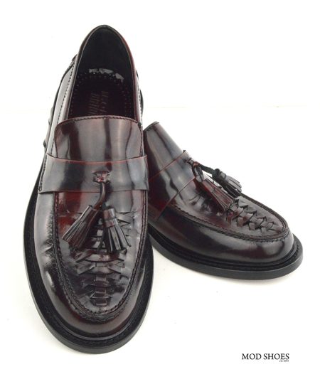 Oxblood Allnighter Tassel Loafer - Size 5(38) - Old Stock & Ex Display