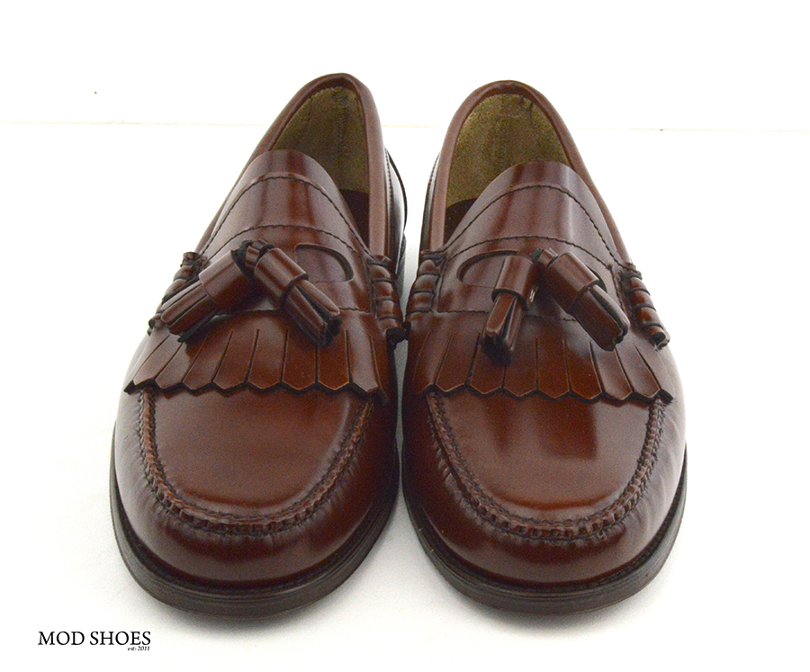 mod shoes brown duke tassel loafer 01