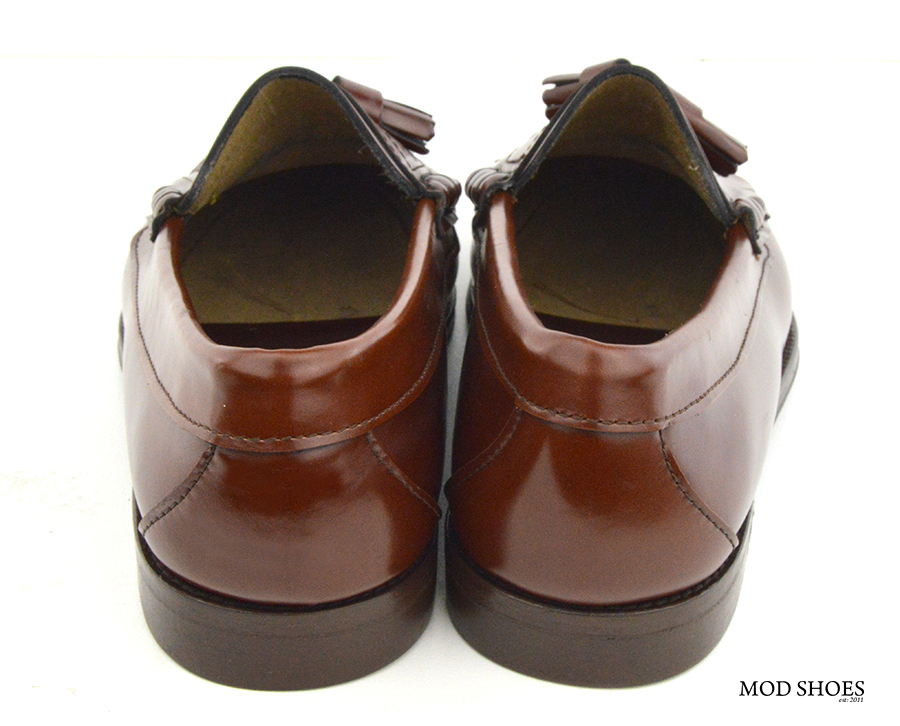 mod shoes brown duke tassel loafer 02