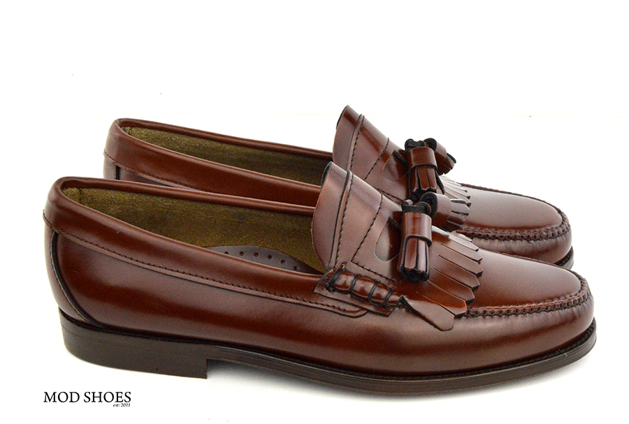 mod shoes brown duke tassel loafer 06