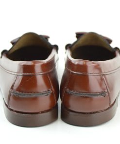 Ladies Chestnut Tassel Loafer with Leather Sole – The LaBelles – Mod Shoes