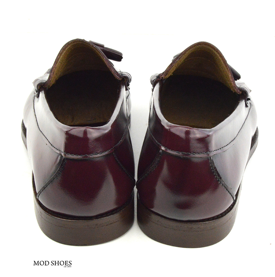 mod shoes oxblood burgundy duke tassel loafer 03