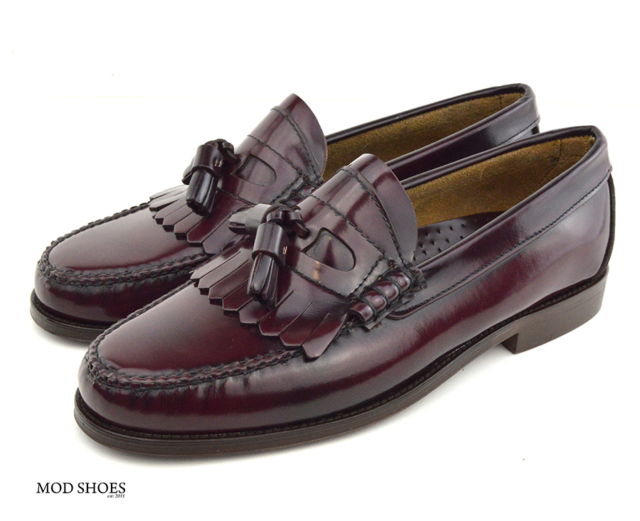 mod shoes oxblood burgundy duke tassel loafer 05