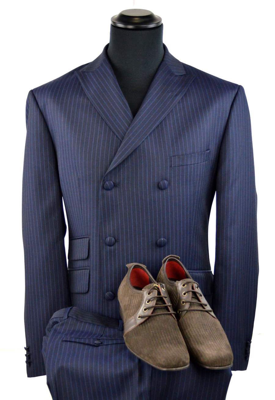 Modshoes Corded Rawlings Shoes with Double Breasted Mod Suits Mod Shoes