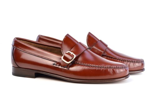 Loafers in Chestnut – The Squires – Mod Shoes