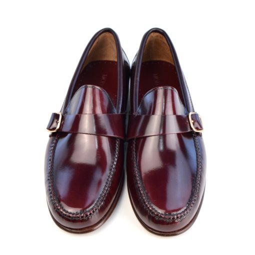 Loafers in Oxblood – The Squires – Mod Shoes