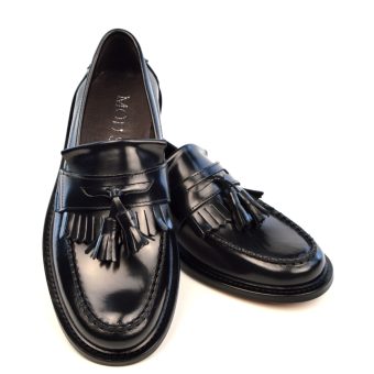 Black Prince Tassel Loafer - Size 10 - Old Stock & Ex Display Image