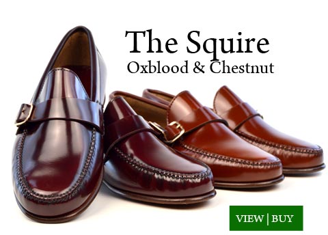 The Squire Loafers in Oxblood & Chestnut