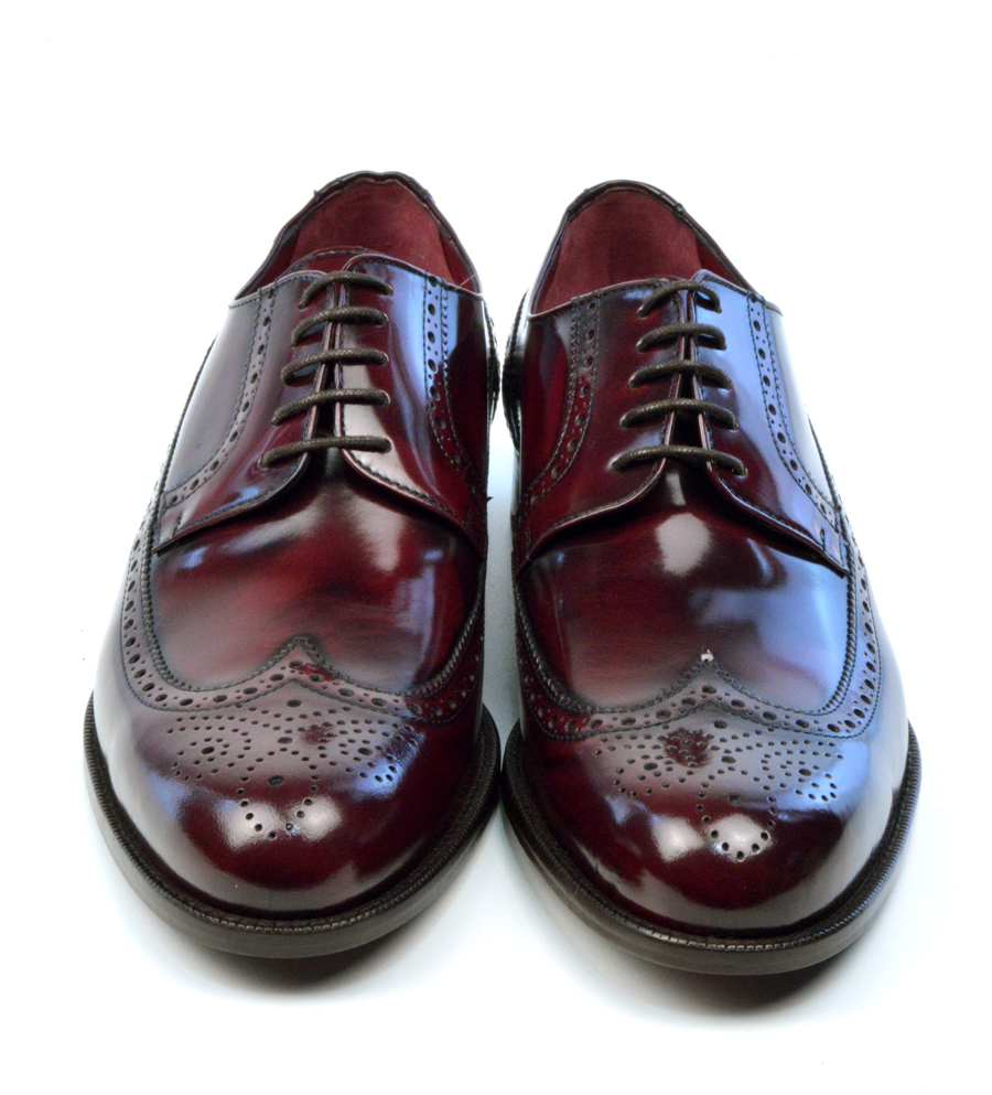 Leather Oxblood Brogue – Mod Shoes