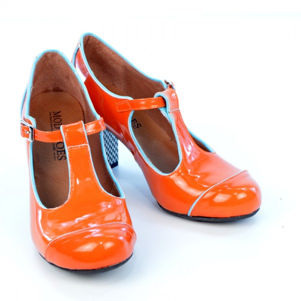 turquoise t bar shoes