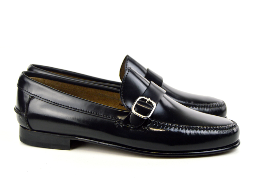 Loafers in Black – The Squires – Mod Shoes