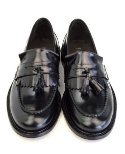 The Prince for Women- Black Tassel Loafers – Mod Ska Skinhead Style ...