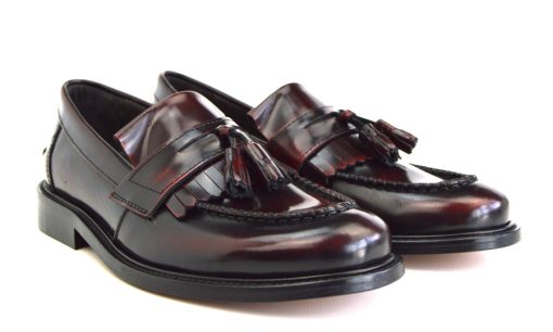 The Prince for Women – Oxblood Tassel Loafers – Mod Ska Skinhead Style ...