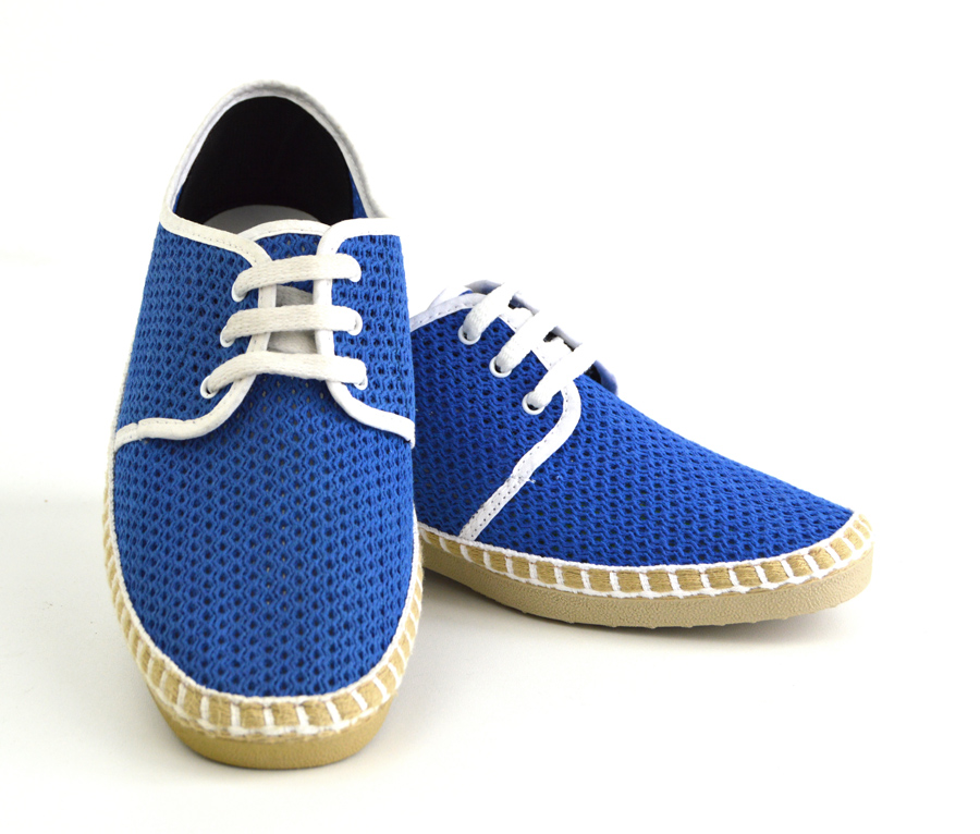 blue summer shoes