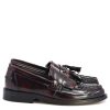 The Prince AllStars Oxblood Loafers - Mod Ska Northern Soul Women's Shoes By Mod Shoes