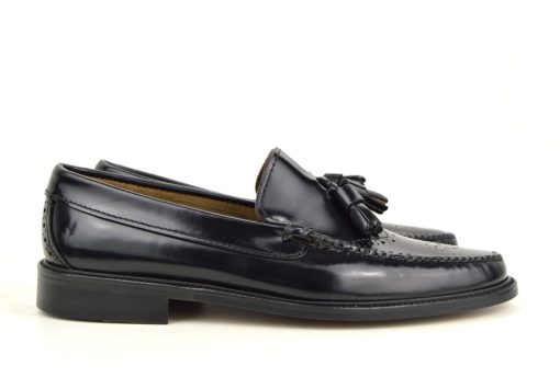 Tassel Loafer Brogues in Black – The Lord Brogue – Mod Shoes