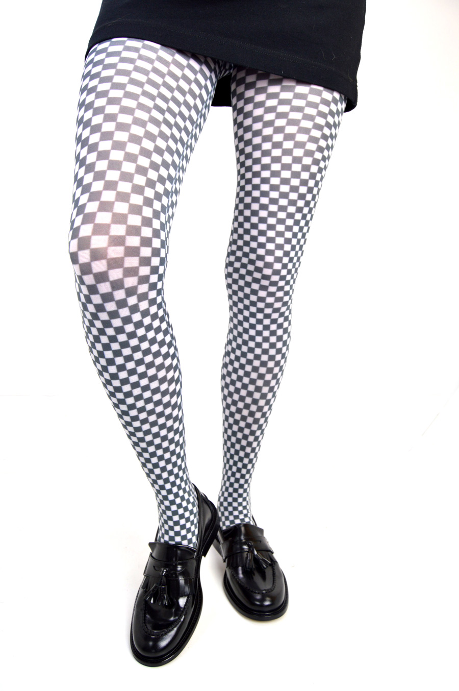 Check Pattern Tights – ladies vintage retro SKA 60s – 70s style