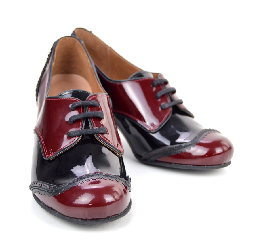 burgundy ladies shoes uk