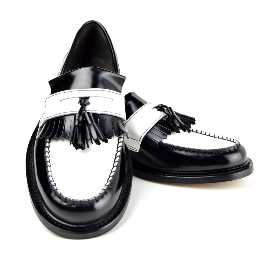 Black \u0026 White Tassel Loafers – The 