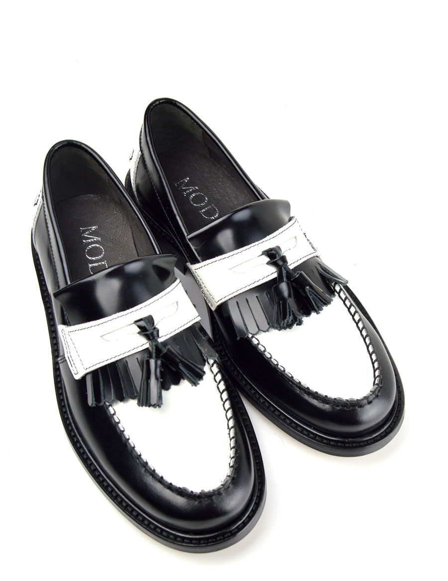 two tone loafers ladies