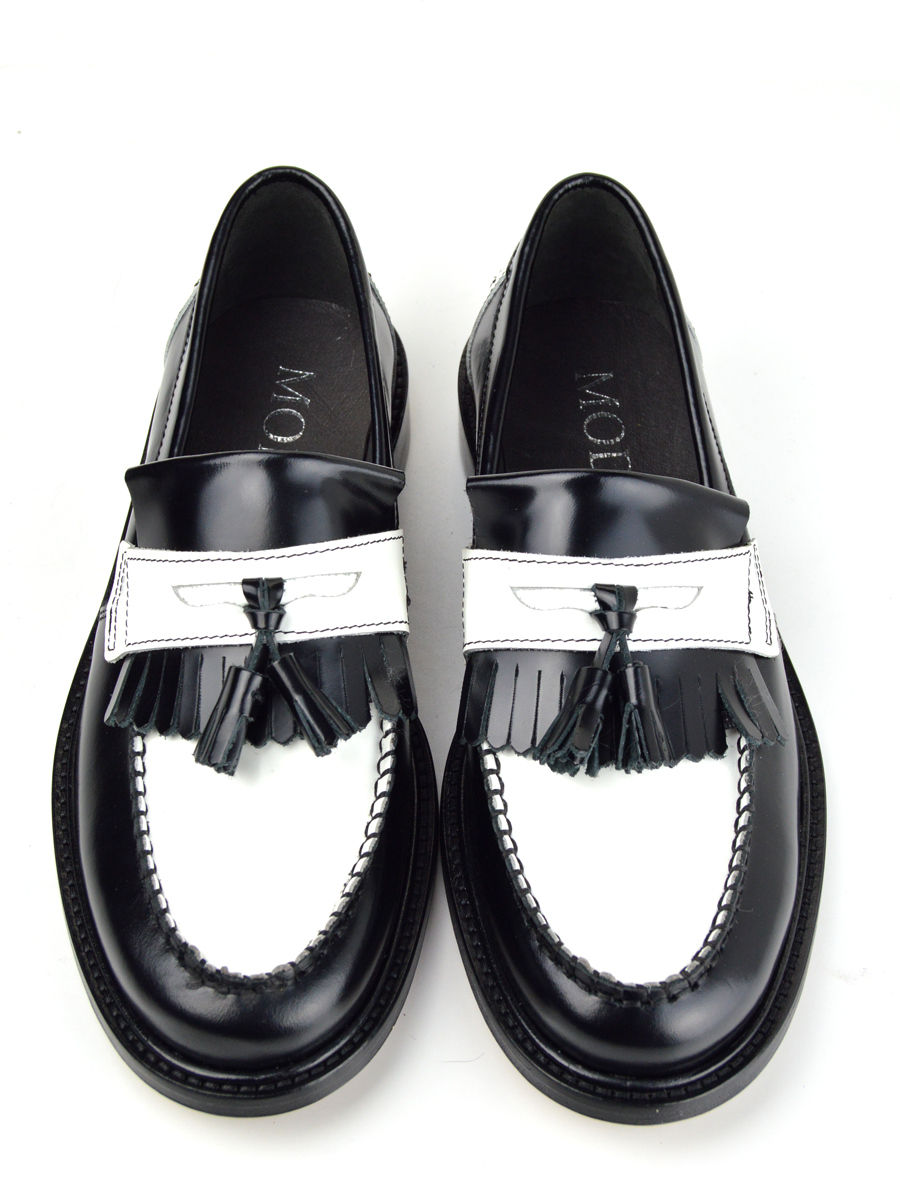 two tone loafers ladies