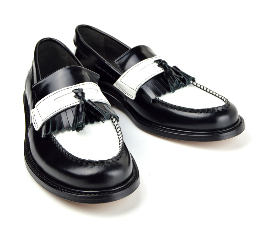two tone loafers ladies