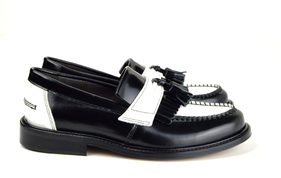 two tone loafers ladies