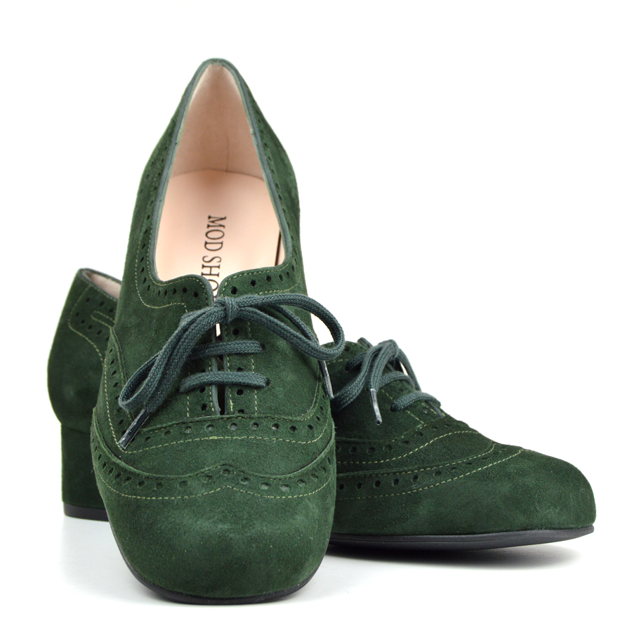 ladies black brogues