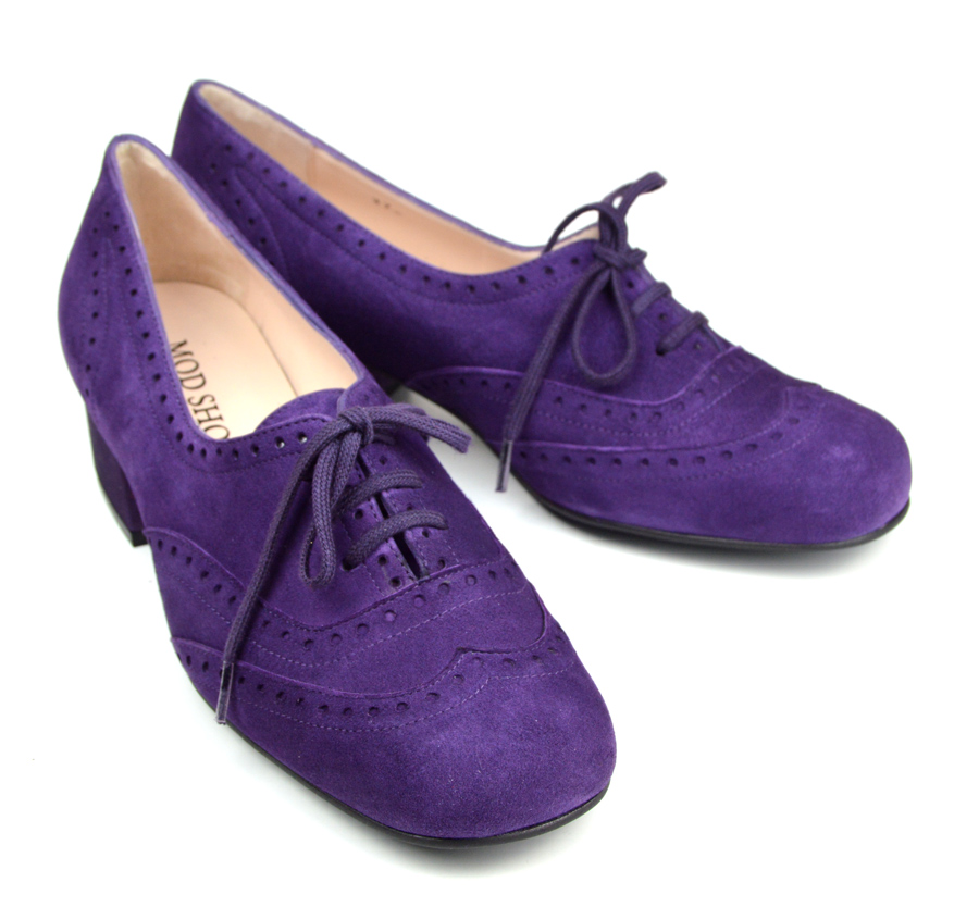 lilac suede shoes