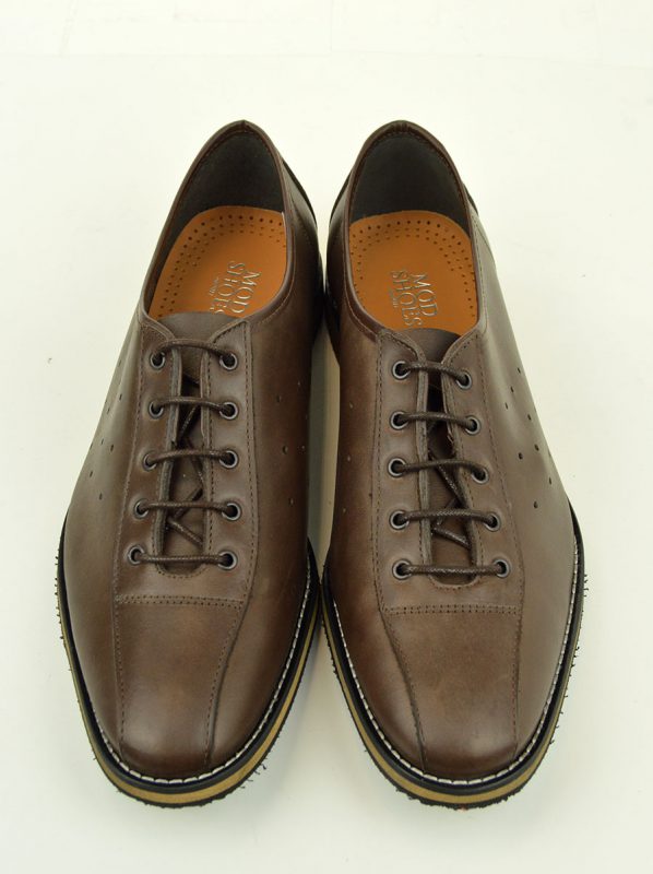 Brown Bowling Shoes The Strike Mod Style Mod Shoes