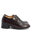 The "Donna" In Oxblood - Boxtop Women's Retro 60's 70's Style Shoe by Mod Shoes