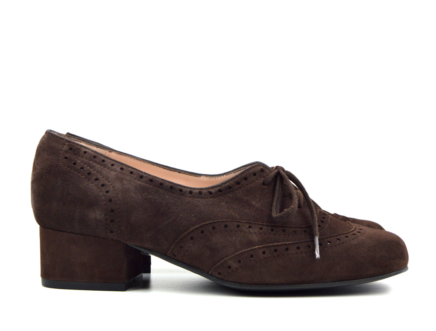 ladies suede brogues uk