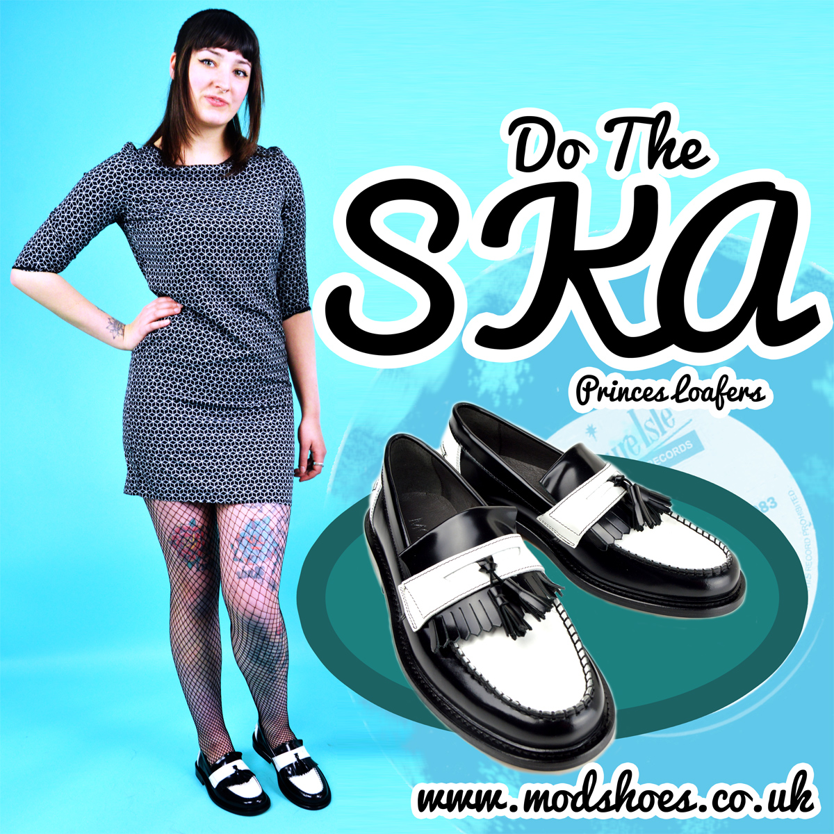 Do The Ska – Ladies Ska Inspired Shoes – Mod Shoes