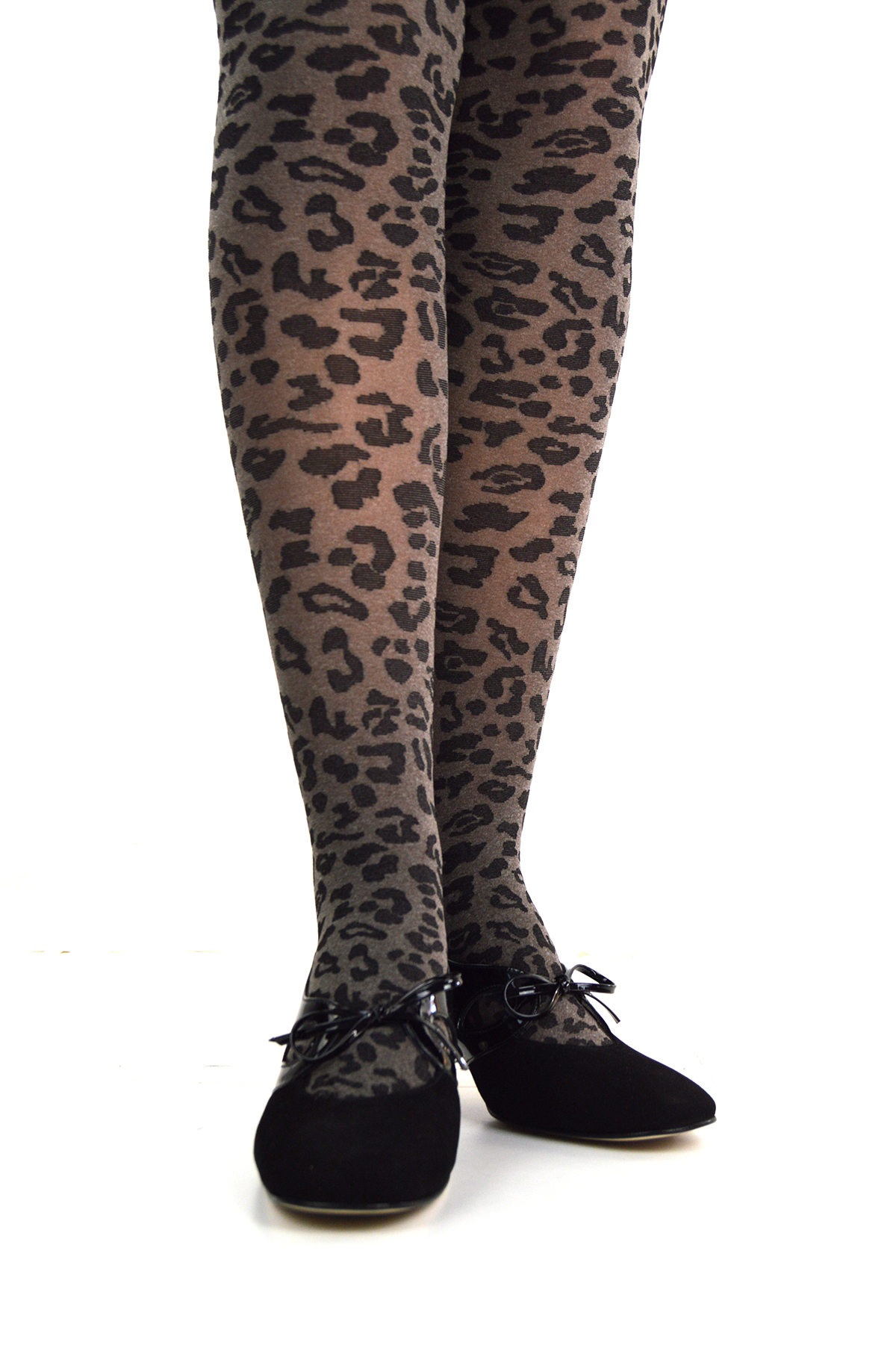 Leopard Pattern Tights – ladies vintage retro 60s – 70s style – Mod Shoes